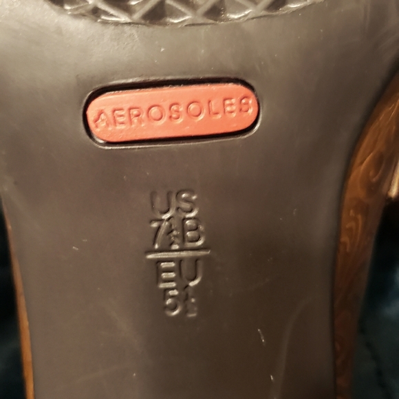 Like New Aerosoles High-Heel Mules - Picture 7 of 7